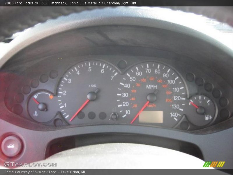 Sonic Blue Metallic / Charcoal/Light Flint 2006 Ford Focus ZX5 SES Hatchback