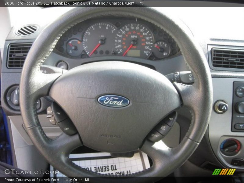 Sonic Blue Metallic / Charcoal/Light Flint 2006 Ford Focus ZX5 SES Hatchback