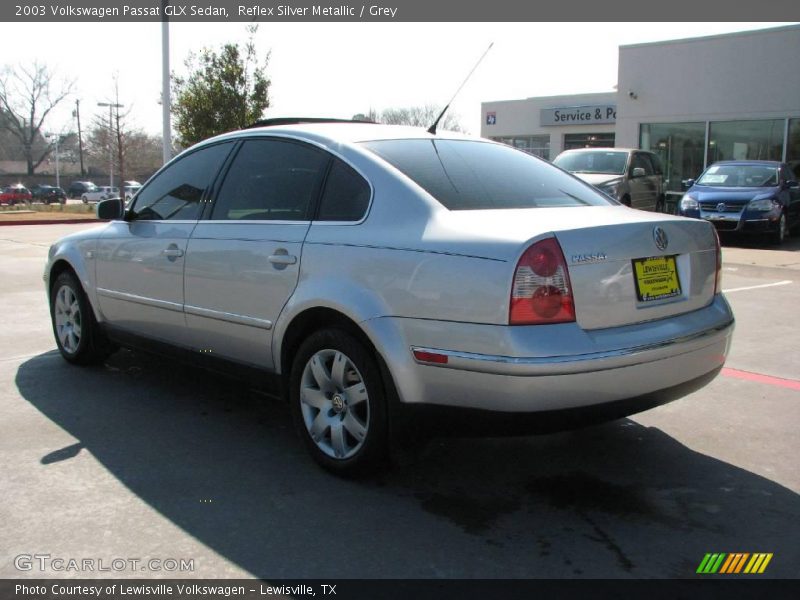 Reflex Silver Metallic / Grey 2003 Volkswagen Passat GLX Sedan