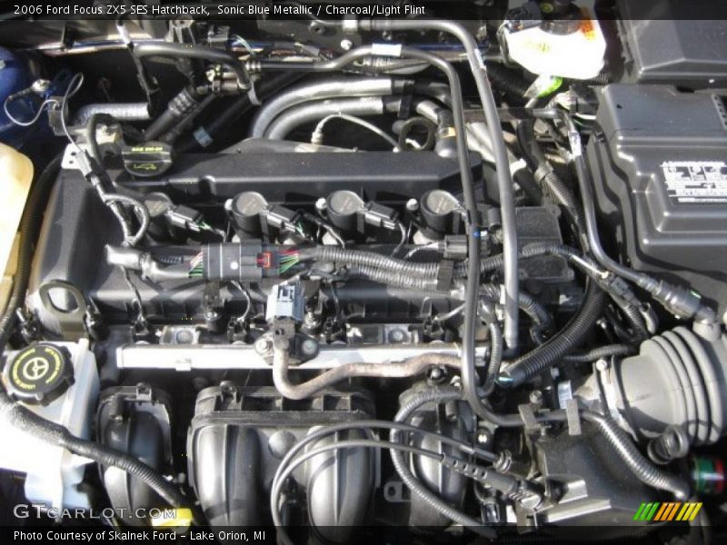 Sonic Blue Metallic / Charcoal/Light Flint 2006 Ford Focus ZX5 SES Hatchback