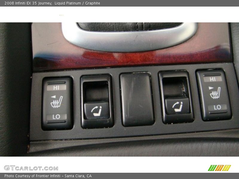Liquid Platinum / Graphite 2008 Infiniti EX 35 Journey