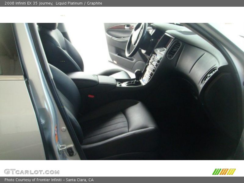 Liquid Platinum / Graphite 2008 Infiniti EX 35 Journey