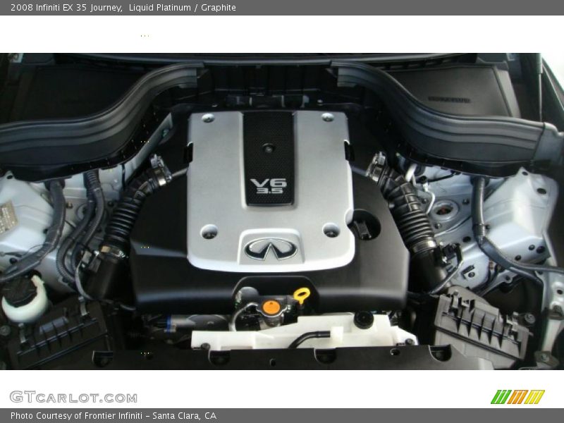 Liquid Platinum / Graphite 2008 Infiniti EX 35 Journey