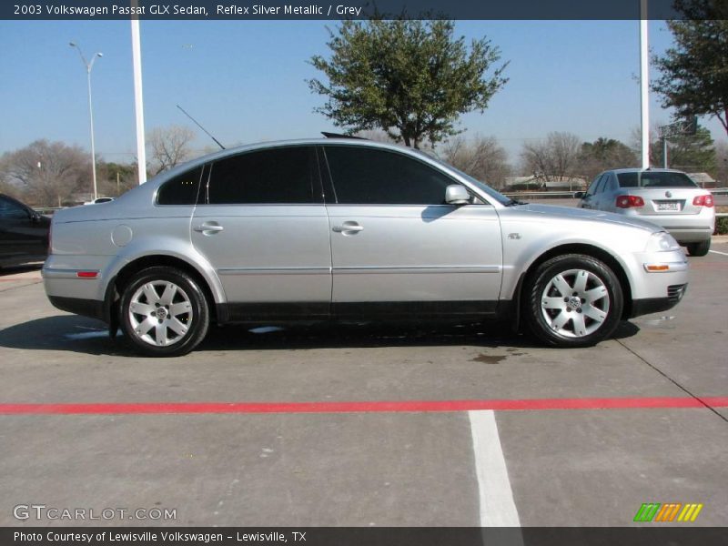 Reflex Silver Metallic / Grey 2003 Volkswagen Passat GLX Sedan