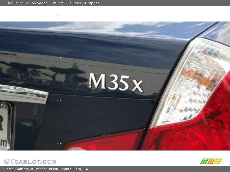 Twilight Blue Pearl / Graphite 2006 Infiniti M 35x Sedan