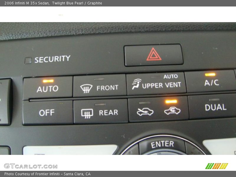Twilight Blue Pearl / Graphite 2006 Infiniti M 35x Sedan