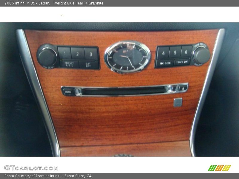 Twilight Blue Pearl / Graphite 2006 Infiniti M 35x Sedan