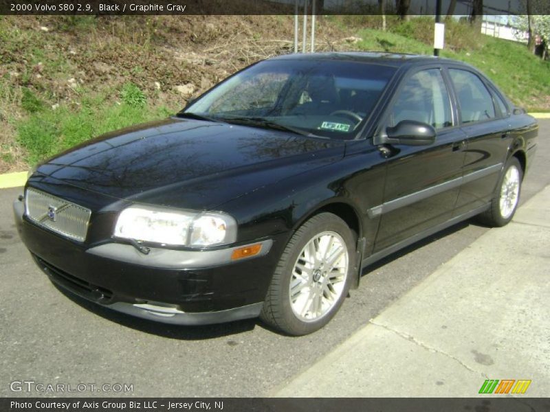 Black / Graphite Gray 2000 Volvo S80 2.9