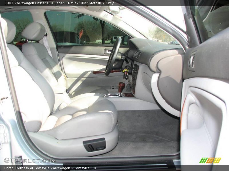Reflex Silver Metallic / Grey 2003 Volkswagen Passat GLX Sedan