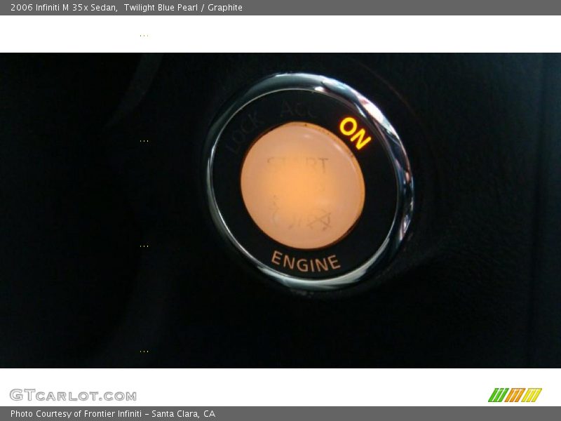 Twilight Blue Pearl / Graphite 2006 Infiniti M 35x Sedan