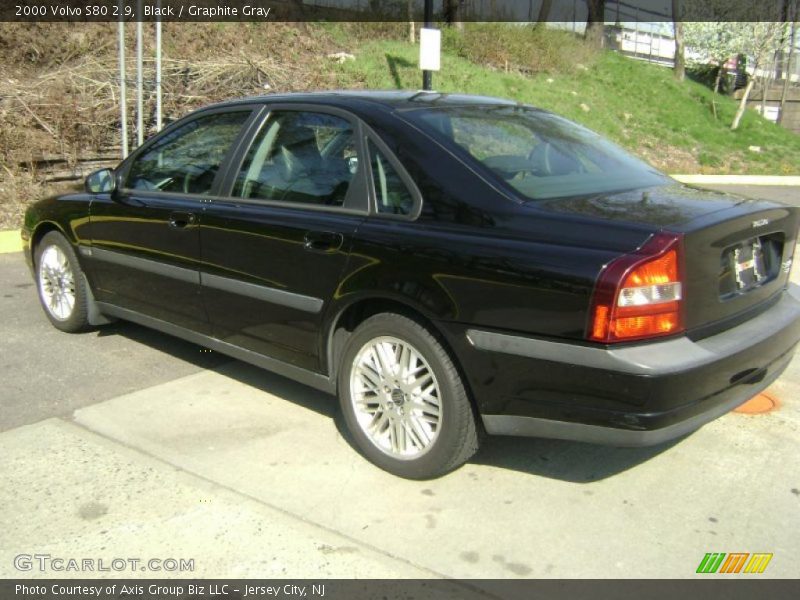 Black / Graphite Gray 2000 Volvo S80 2.9