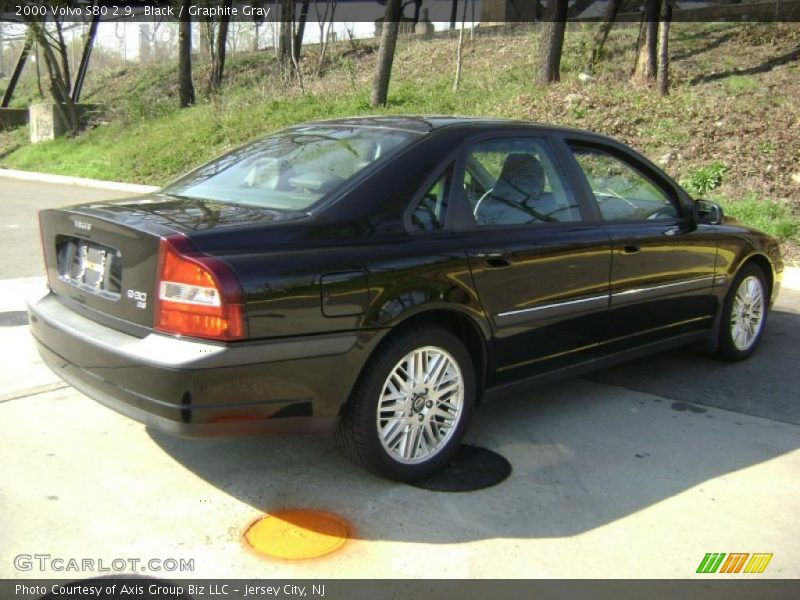 Black / Graphite Gray 2000 Volvo S80 2.9