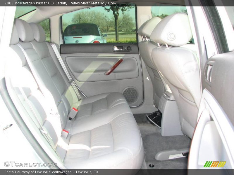 Reflex Silver Metallic / Grey 2003 Volkswagen Passat GLX Sedan