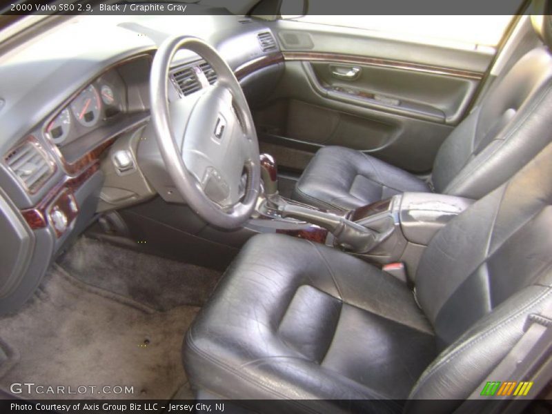 Black / Graphite Gray 2000 Volvo S80 2.9
