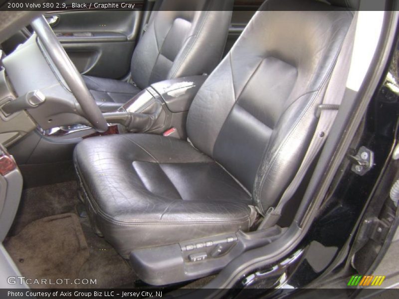 Black / Graphite Gray 2000 Volvo S80 2.9