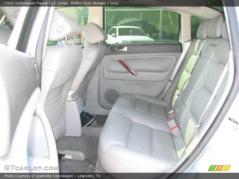 Reflex Silver Metallic / Grey 2003 Volkswagen Passat GLX Sedan