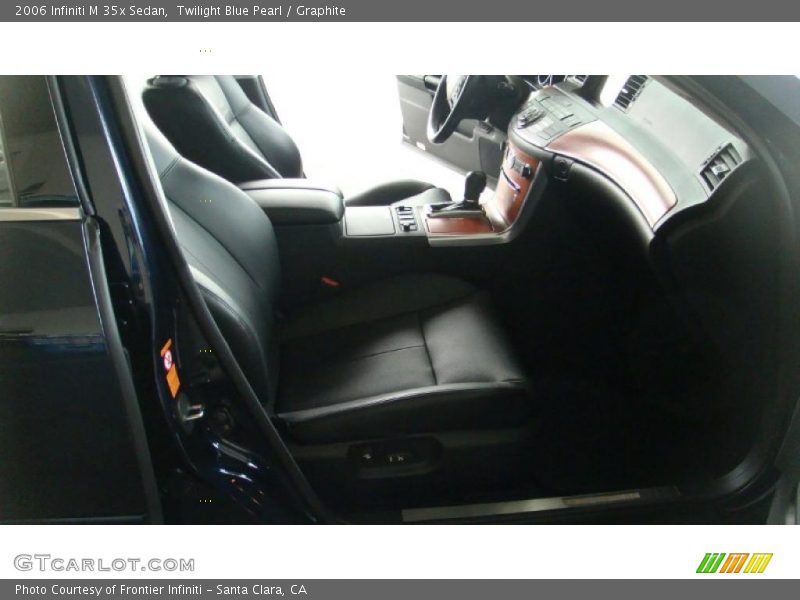 Twilight Blue Pearl / Graphite 2006 Infiniti M 35x Sedan