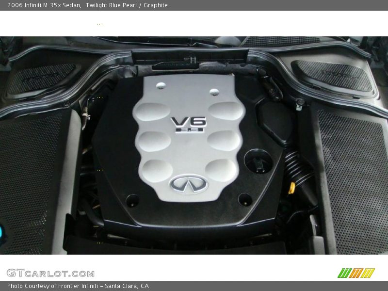 Twilight Blue Pearl / Graphite 2006 Infiniti M 35x Sedan