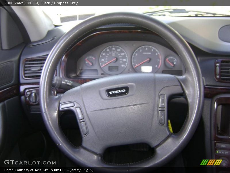 Black / Graphite Gray 2000 Volvo S80 2.9