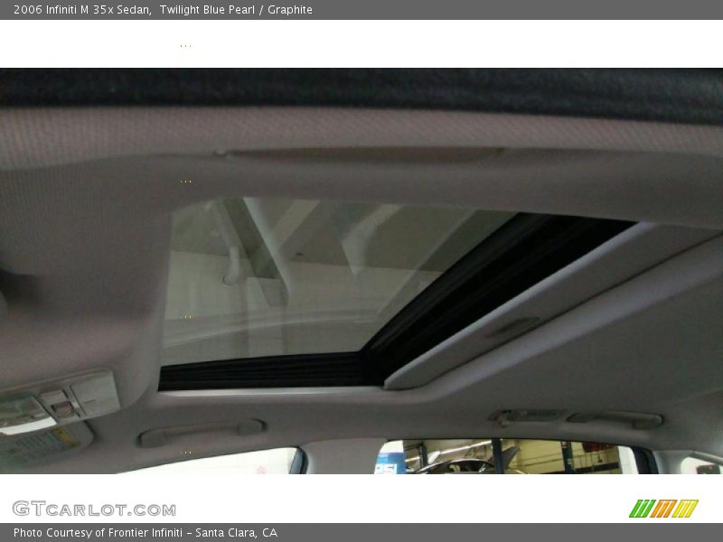 Twilight Blue Pearl / Graphite 2006 Infiniti M 35x Sedan