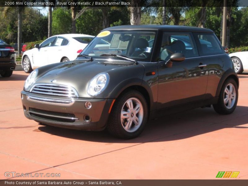 Royal Grey Metallic / Black/Panther Black 2006 Mini Cooper Hardtop