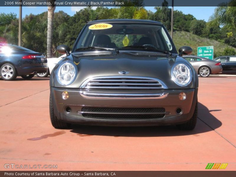 Royal Grey Metallic / Black/Panther Black 2006 Mini Cooper Hardtop