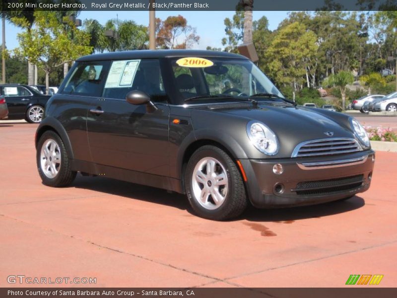 Royal Grey Metallic / Black/Panther Black 2006 Mini Cooper Hardtop