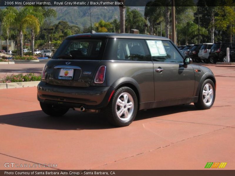 Royal Grey Metallic / Black/Panther Black 2006 Mini Cooper Hardtop