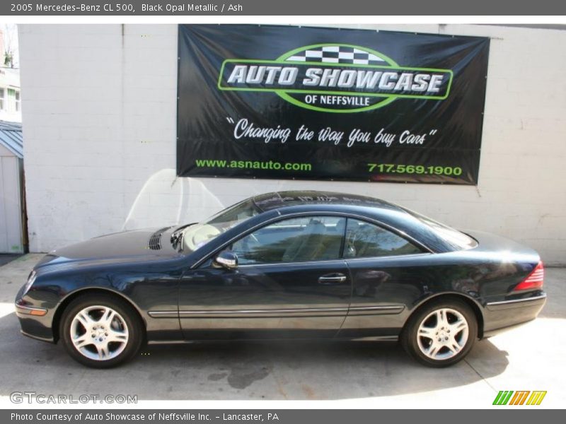 Black Opal Metallic / Ash 2005 Mercedes-Benz CL 500