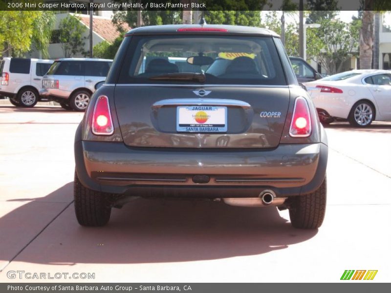 Royal Grey Metallic / Black/Panther Black 2006 Mini Cooper Hardtop