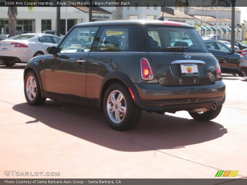 Royal Grey Metallic / Black/Panther Black 2006 Mini Cooper Hardtop