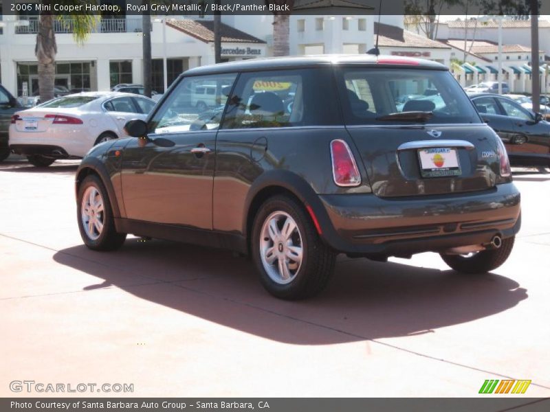 Royal Grey Metallic / Black/Panther Black 2006 Mini Cooper Hardtop