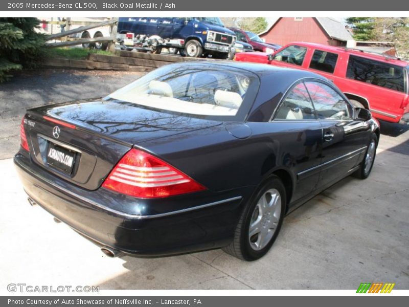 Black Opal Metallic / Ash 2005 Mercedes-Benz CL 500