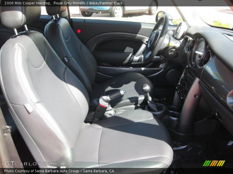 Royal Grey Metallic / Black/Panther Black 2006 Mini Cooper Hardtop