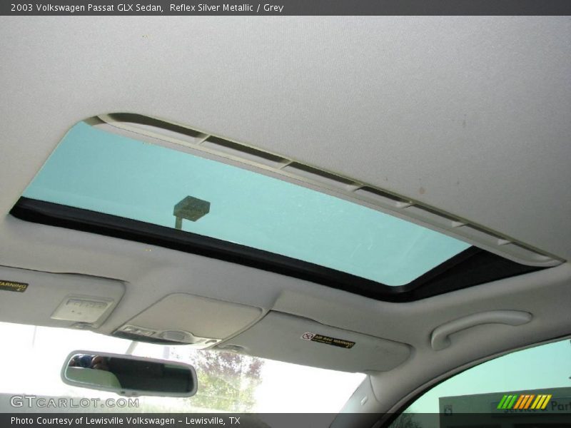 Reflex Silver Metallic / Grey 2003 Volkswagen Passat GLX Sedan