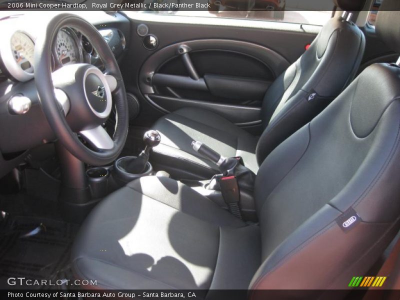 Royal Grey Metallic / Black/Panther Black 2006 Mini Cooper Hardtop
