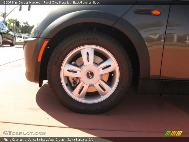 Royal Grey Metallic / Black/Panther Black 2006 Mini Cooper Hardtop
