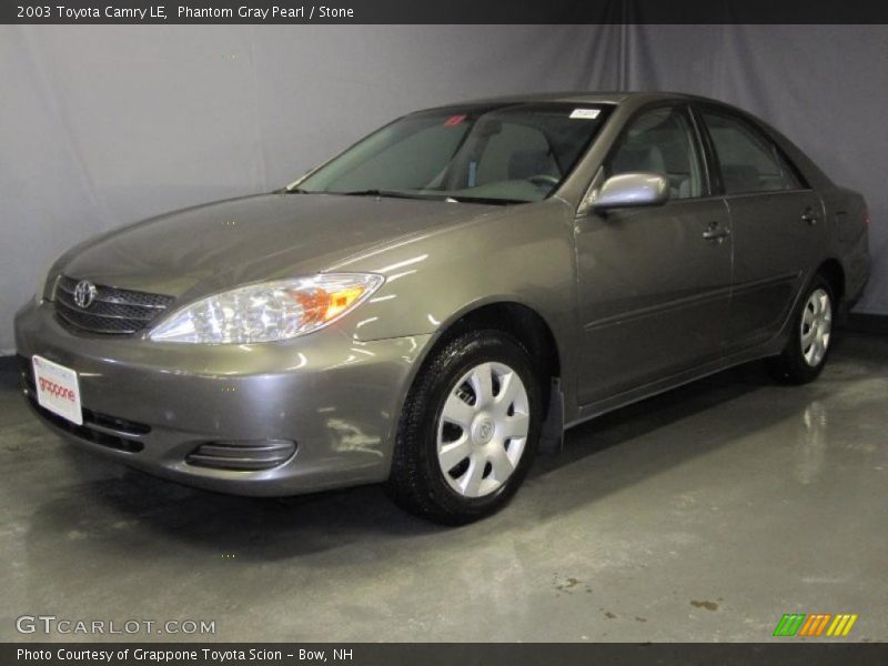 Phantom Gray Pearl / Stone 2003 Toyota Camry LE