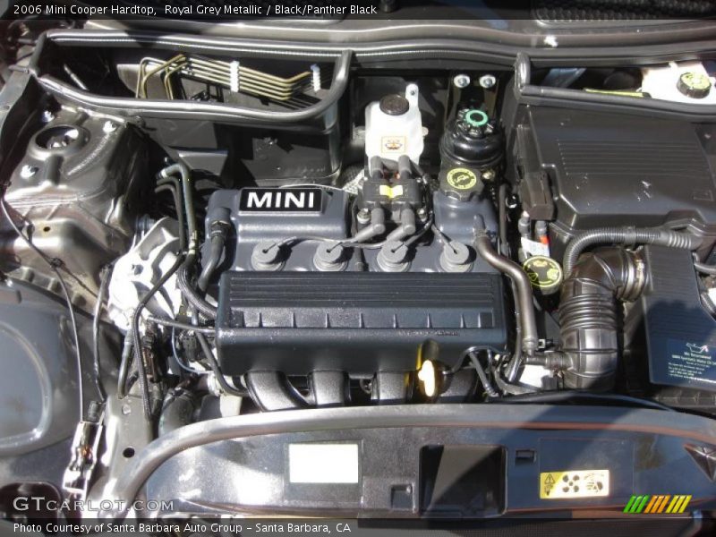 Royal Grey Metallic / Black/Panther Black 2006 Mini Cooper Hardtop