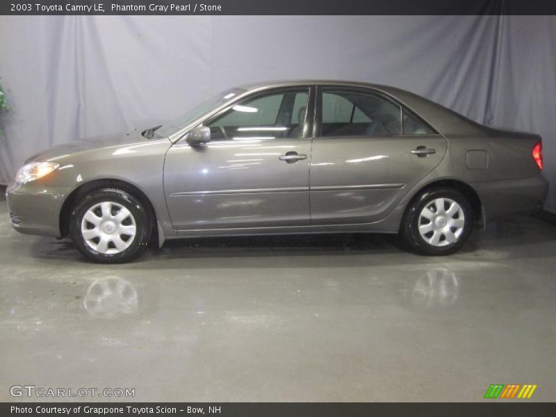 Phantom Gray Pearl / Stone 2003 Toyota Camry LE