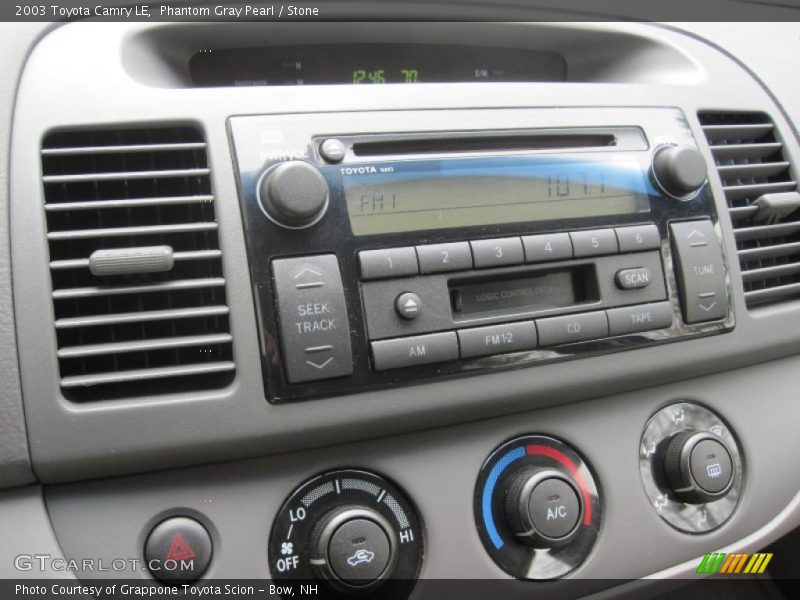 Phantom Gray Pearl / Stone 2003 Toyota Camry LE