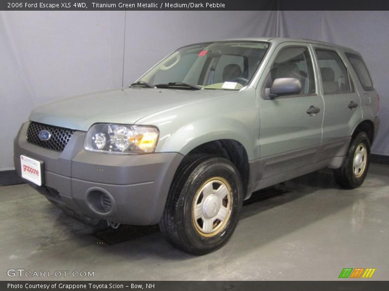 Titanium Green Metallic / Medium/Dark Pebble 2006 Ford Escape XLS 4WD