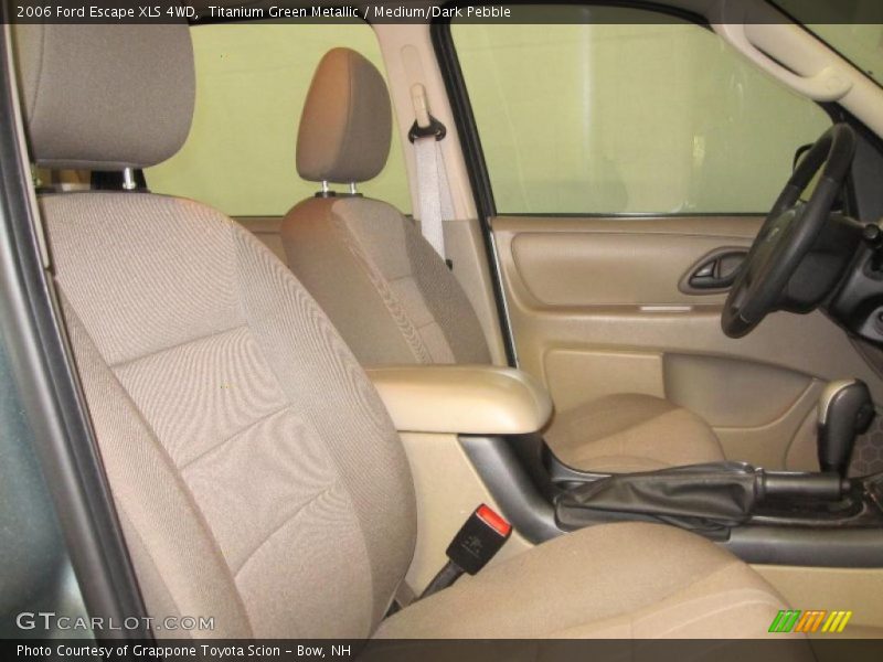 Titanium Green Metallic / Medium/Dark Pebble 2006 Ford Escape XLS 4WD