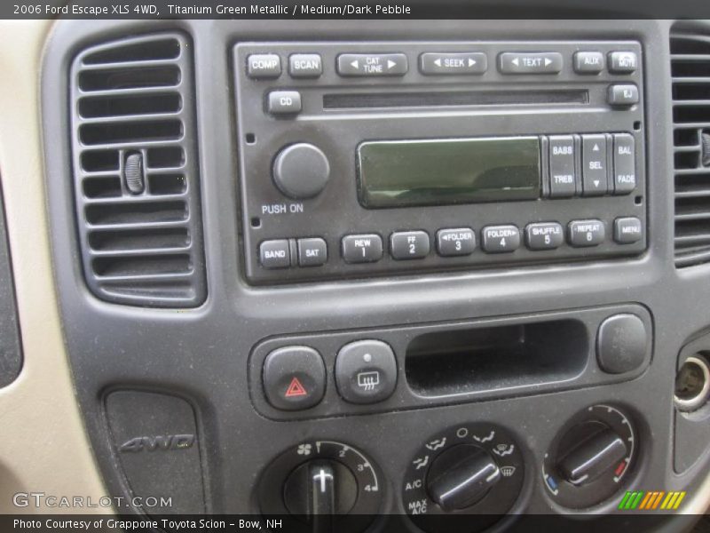 Titanium Green Metallic / Medium/Dark Pebble 2006 Ford Escape XLS 4WD
