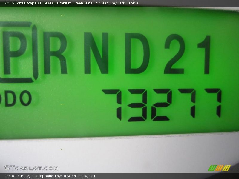 Titanium Green Metallic / Medium/Dark Pebble 2006 Ford Escape XLS 4WD