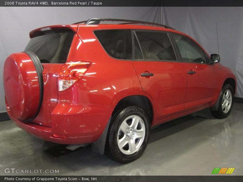 Barcelona Red Pearl / Taupe 2008 Toyota RAV4 4WD