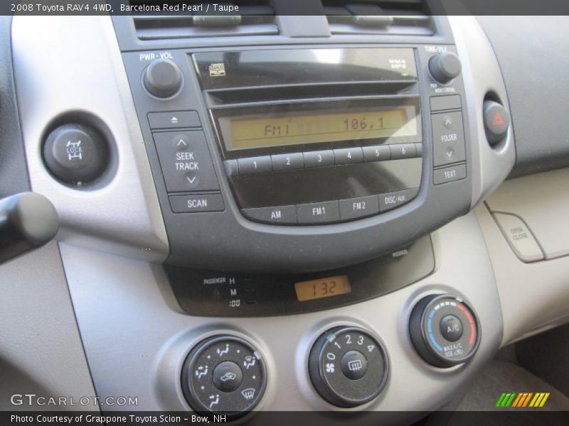 Barcelona Red Pearl / Taupe 2008 Toyota RAV4 4WD