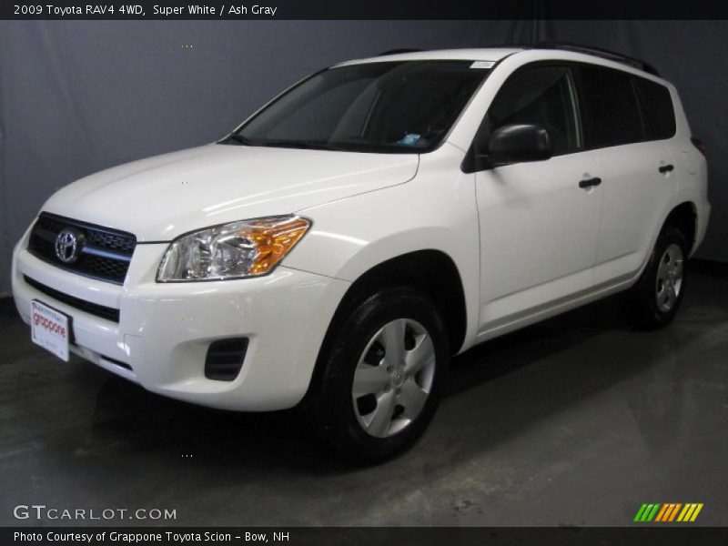 Super White / Ash Gray 2009 Toyota RAV4 4WD