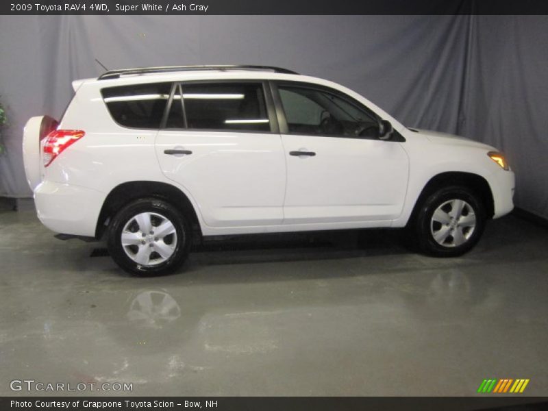 Super White / Ash Gray 2009 Toyota RAV4 4WD