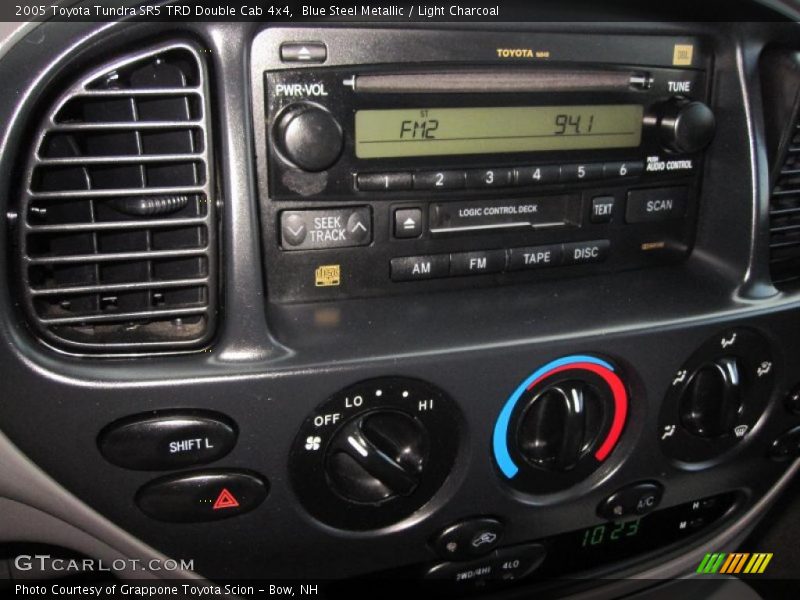 Blue Steel Metallic / Light Charcoal 2005 Toyota Tundra SR5 TRD Double Cab 4x4